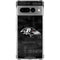 NFL Baltimore Ravens Black & White Google Pixel 7 Pro Clear Case